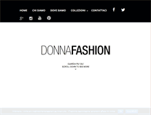 Tablet Screenshot of donnafashion.it